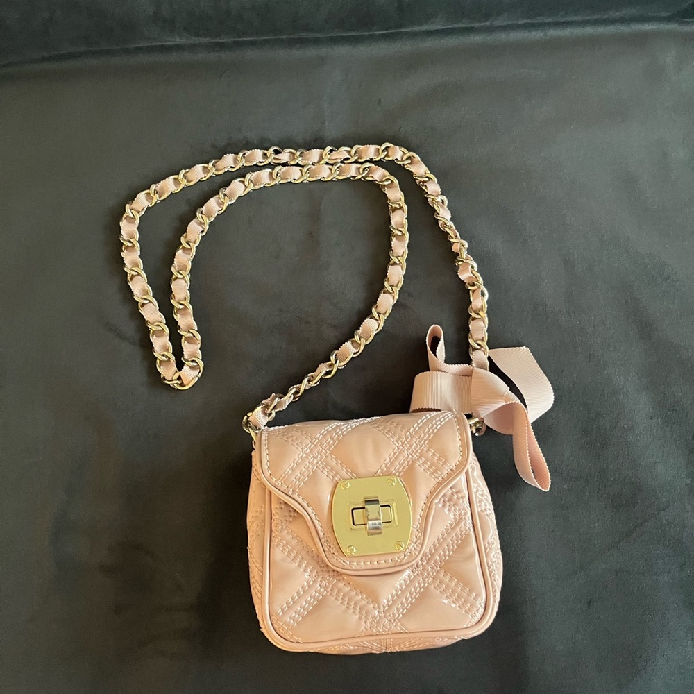 Ted Baker crossbody rose patent mini bag